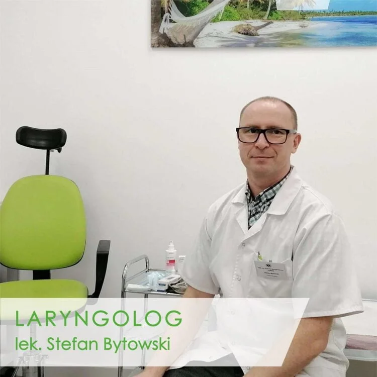 otolaryngolog Piła Stefan Bytowski laryngolog Chodzież medica centrum